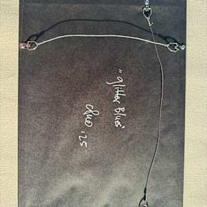 Glitter Blues FRAMED by Chris Pero 