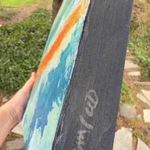 Fiery Orange Slice by Chris Pero 