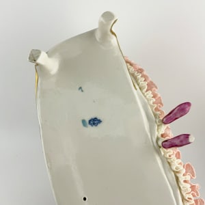 Porcelain Lady Figurine "Lady on Sofa" 