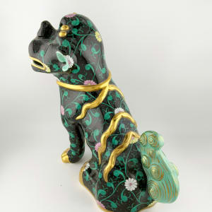 HEREND Figurine "Foo Dog" 