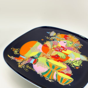 ROSENTHAL Collector Plate "1001 Nacht" by Bjorn Wiinblad 