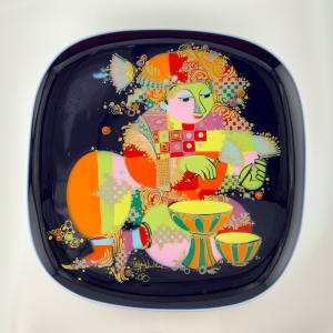 ROSENTHAL Collector Plate "1001 Nacht" by Bjorn Wiinblad