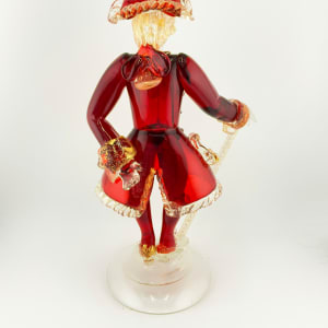Pair of Venetian Murano Art Glass Figurines 
