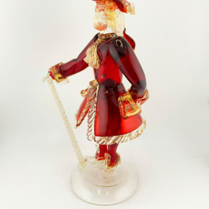 Pair of Venetian Murano Art Glass Figurines 