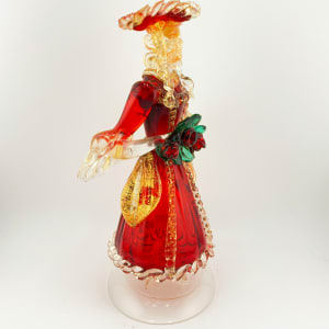 Pair of Venetian Murano Art Glass Figurines 