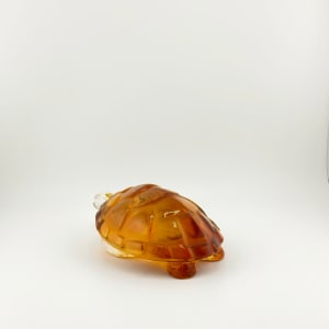 Lalique Crystal Turtle Sculpture 