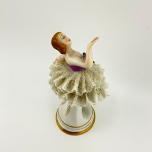 Muller & Co. Porcelain Lace Figurine "Ballerina" 