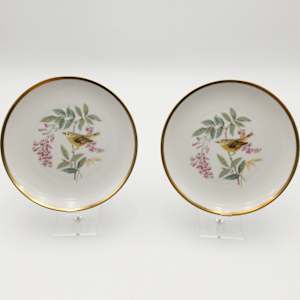 HUTSCHENREUTHER Pasco Audubon Bird Plates 