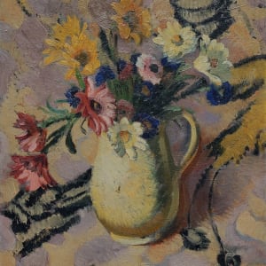Untitled ( Floral Still Life ) by Gertrude Nason