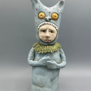 Blue Kitty by Jeanine Pennell