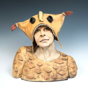 Yellow Monster Hat by Jeanine Pennell