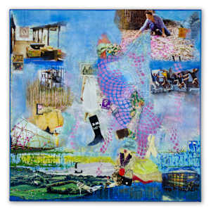 homeland by Roswitha Mueller Rohschnitt-Collagen