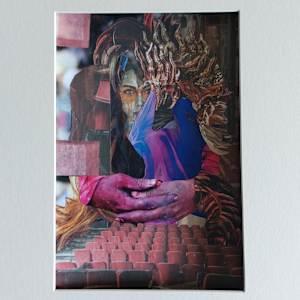 Home by Roswitha Mueller Rohschnitt-Collagen, Image 1.