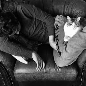 My Son Asleep in a Chair by Denita Benyshek, Image 1.