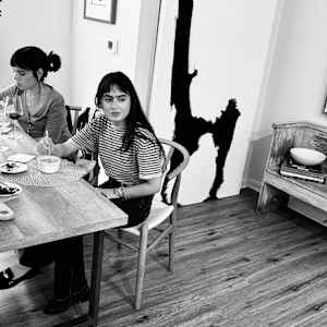 Cooking class, Spanish manchego cheesecake - series by Denita Benyshek, Image 14.