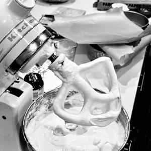 Cooking class, Spanish manchego cheesecake - series by Denita Benyshek, Image 6.