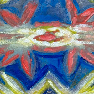 Night Garden 14, I Heard the Stars Sing by Denita Benyshek  Image: Detail.