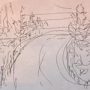 Series: Canyon de Chelly, Arizona, and New Mexico, drawings by Denita Benyshek 