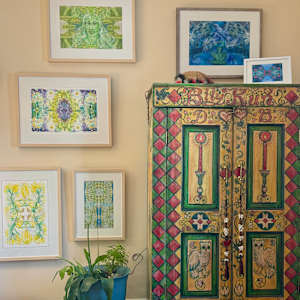 Artist's Living Room, 2. by Denita Benyshek