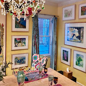 Artist's Dining Room 2 by Denita Benyshek