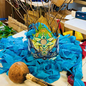 Calling Down the Gods, Clio Art Fair, NYC, 4, with audience by Denita Benyshek 