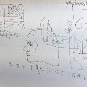 Series: Abstract Expressionists: The Women, Ellen Laundau lecture at Wichita Art Museum by Denita Benyshek  Image: Elaine de Kooning, Bullfight 1960. Betty Parsons looking out... Betty Parsons Gall(ery).