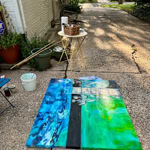 Work in process, 9/8/25 by Denita Benyshek 