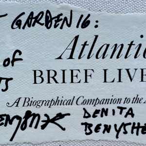 Night Garden 16: Brief Lives of Artists - work in process by Denita Benyshek, Image 10.