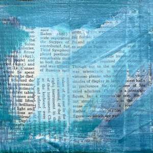 Night Garden 16: Brief Lives of Artists - work in process by Denita Benyshek, Image 3.