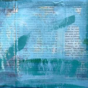 Night Garden 16: Brief Lives of Artists - work in process by Denita Benyshek, Image 4.