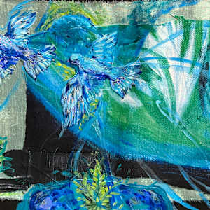 I felt the wings of the bluebird passing by Denita Benyshek, Image 1.