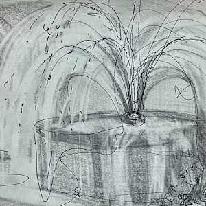 Botanica Gardens 11, Fountain by Denita Benyshek, Image 4.