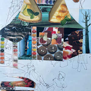 Series: Opera sketchbook by Denita Benyshek  Image: Hansel and Gretel, Seattle Opera