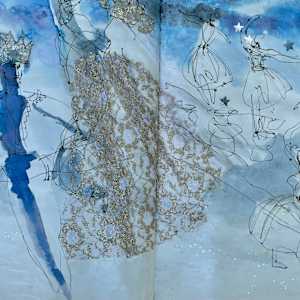 Series: Opera sketchbook by Denita Benyshek  Image: The Nutcracker, Pacific Northwest Ballet