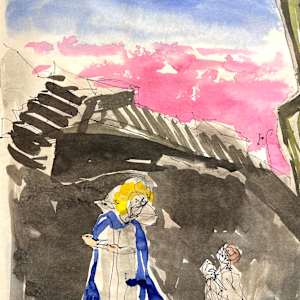 Tosca, Seattle Opera, series by Denita Benyshek 
