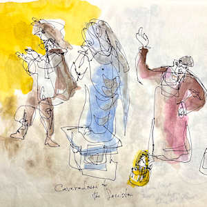 Tosca, Seattle Opera, series by Denita Benyshek 