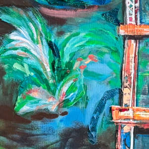 Night Garden 16: Brief Lives of Artists - work in process by Denita Benyshek, Image 13.