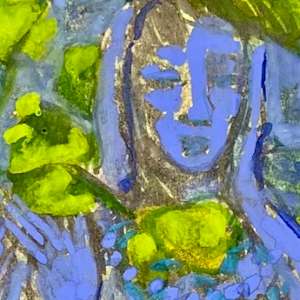 A Still Moment in Time, The Blue Kuan Yin by Denita Benyshek, Image 2.