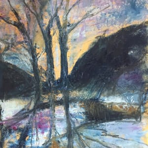 Three Trees study from Ffiona Lewis painting by Karen Blacklock  Image: Stage II