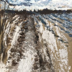 Field Track linen by Karen Blacklock