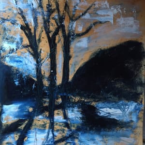 Three Trees study from Ffiona Lewis painting by Karen Blacklock  Image: Stage I
