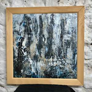 Winter into Spring Pines by Karen Blacklock 
