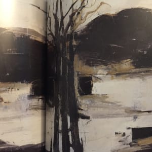 Three Trees study from Ffiona Lewis painting by Karen Blacklock  Image: original photo