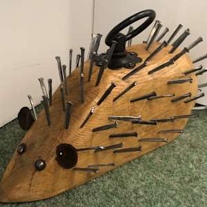 Hedgehog Doorstop by Karen Blacklock