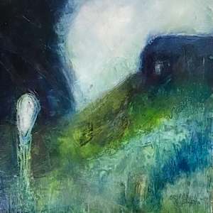An owl is watching by Karen Blacklock 