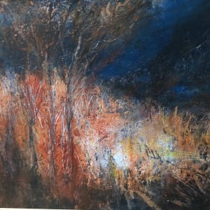 Three Trees Autumn by Karen Blacklock  Image: Stage IV final painting