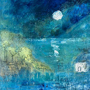 Moonlit Boathouse by Karen Blacklock  Image: Stage 2
