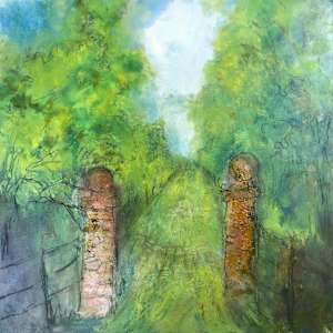 Bright woodland by Karen Blacklock  Image: stage 1