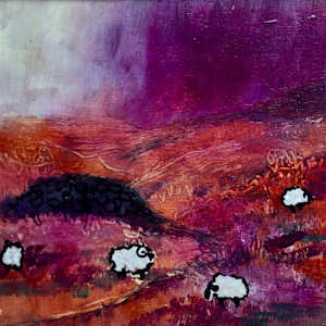 Moorland Sheep II by Karen Blacklock 