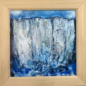 Peregrine over Malham Cove by Karen Blacklock 